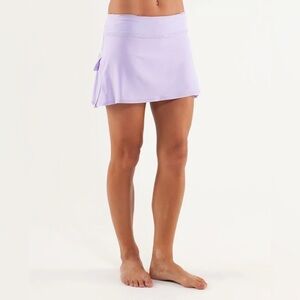 Lululemon | Run Race Setter Skirt Ruffles Purple | Size 6